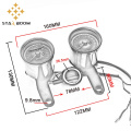 Modified Parts Motorcycle CG125 Instrument Assembly Odometer Electronic Tachometer Digtal Speedometer